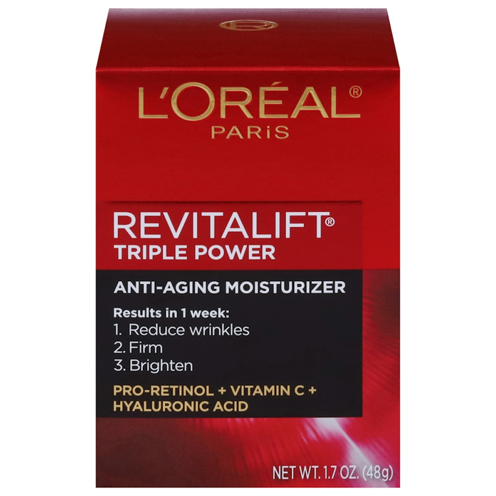 Revitalift L'Oreal Paris Triple Power Day Anti-Aging Cream, 1.7 Oz