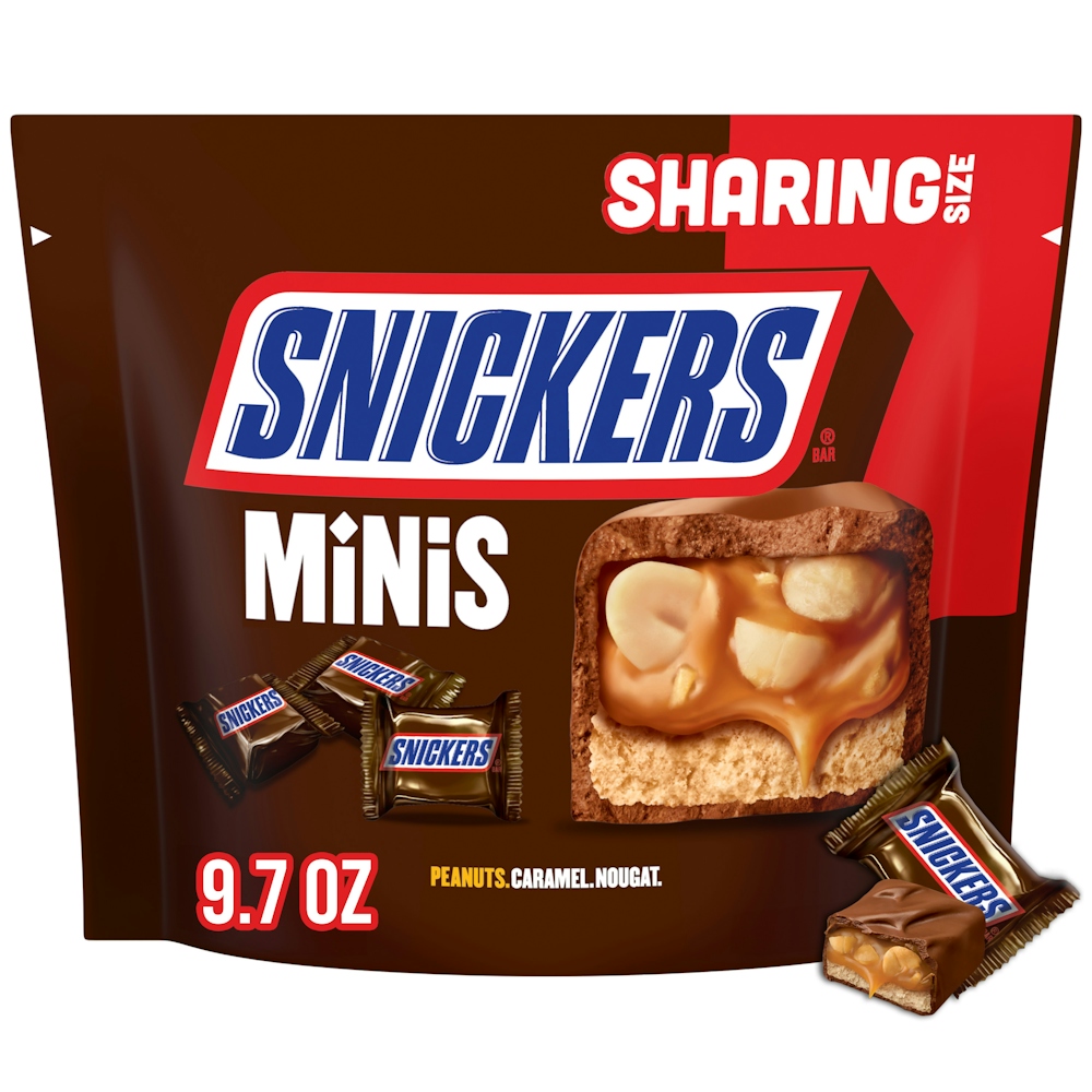 Snickers Minis Bars Sharing Size 9.7 Oz