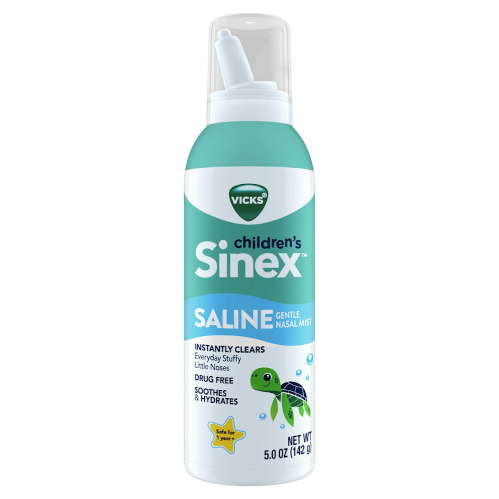 Vicks Nasal Mist, Gentle, Saline, Children's 5.5 Oz