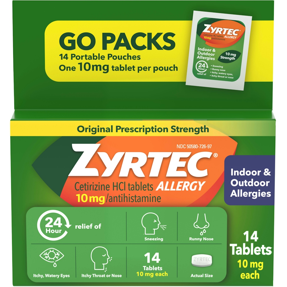 Zyrtec 24HR 10mg 14ct
