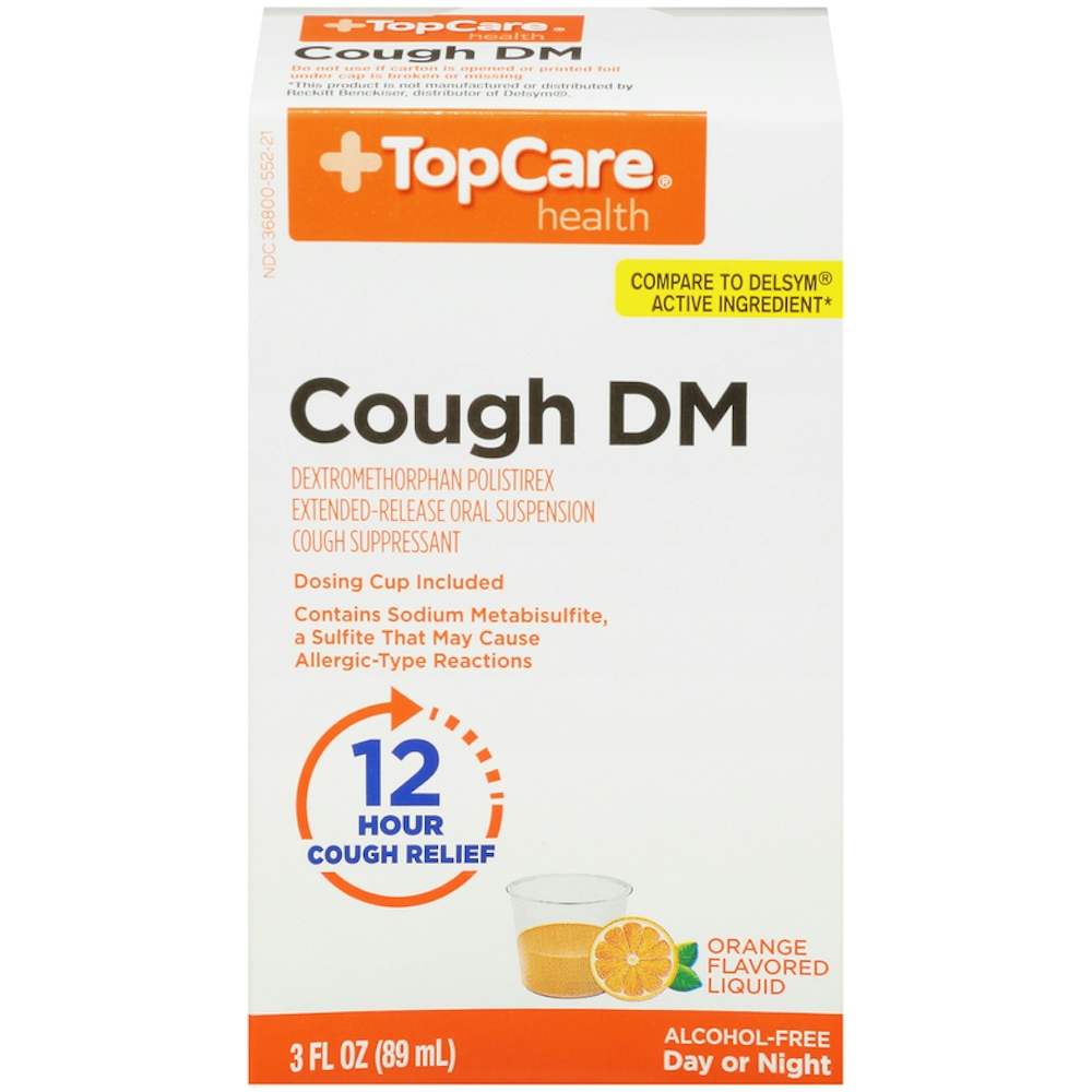 TopCare Cough DM Orange Liquid 3 fl oz