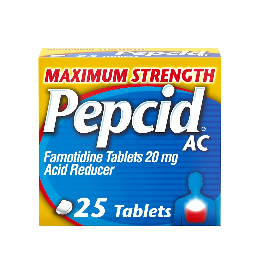 Pepcid AC, Acid Reducer, Maximum Strength, 20 Mg, Tablets