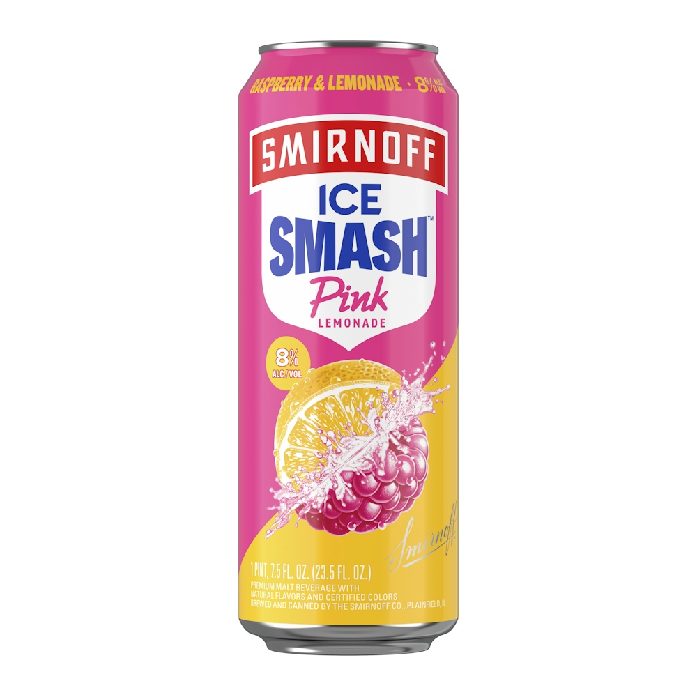 Smirnoff Ice Smash Pink Lemonade 23.5oz Can
