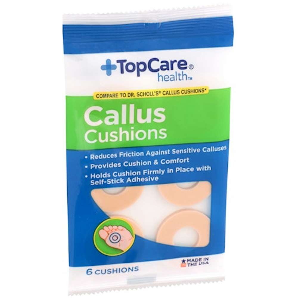 TopCare Callus Cushions 6 ct