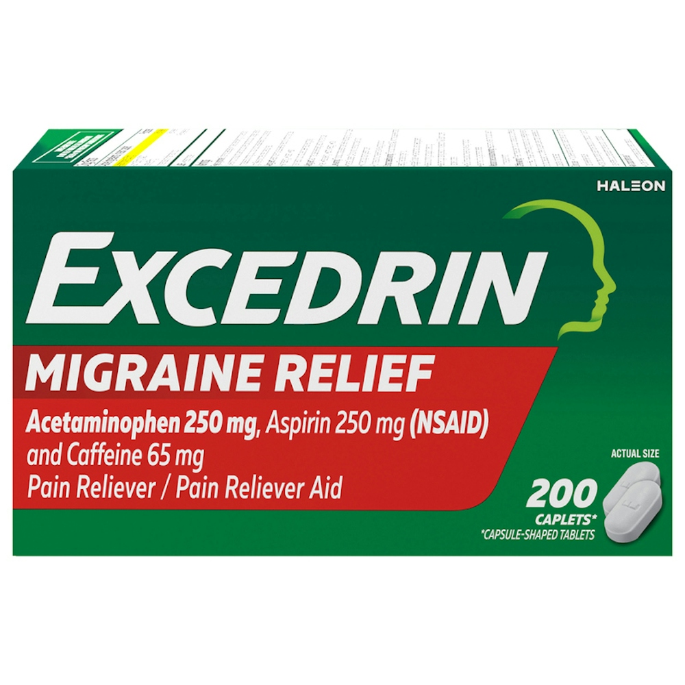 Excedrin Migraine Pain Reliever/Pain Reliever Aid Caplets
