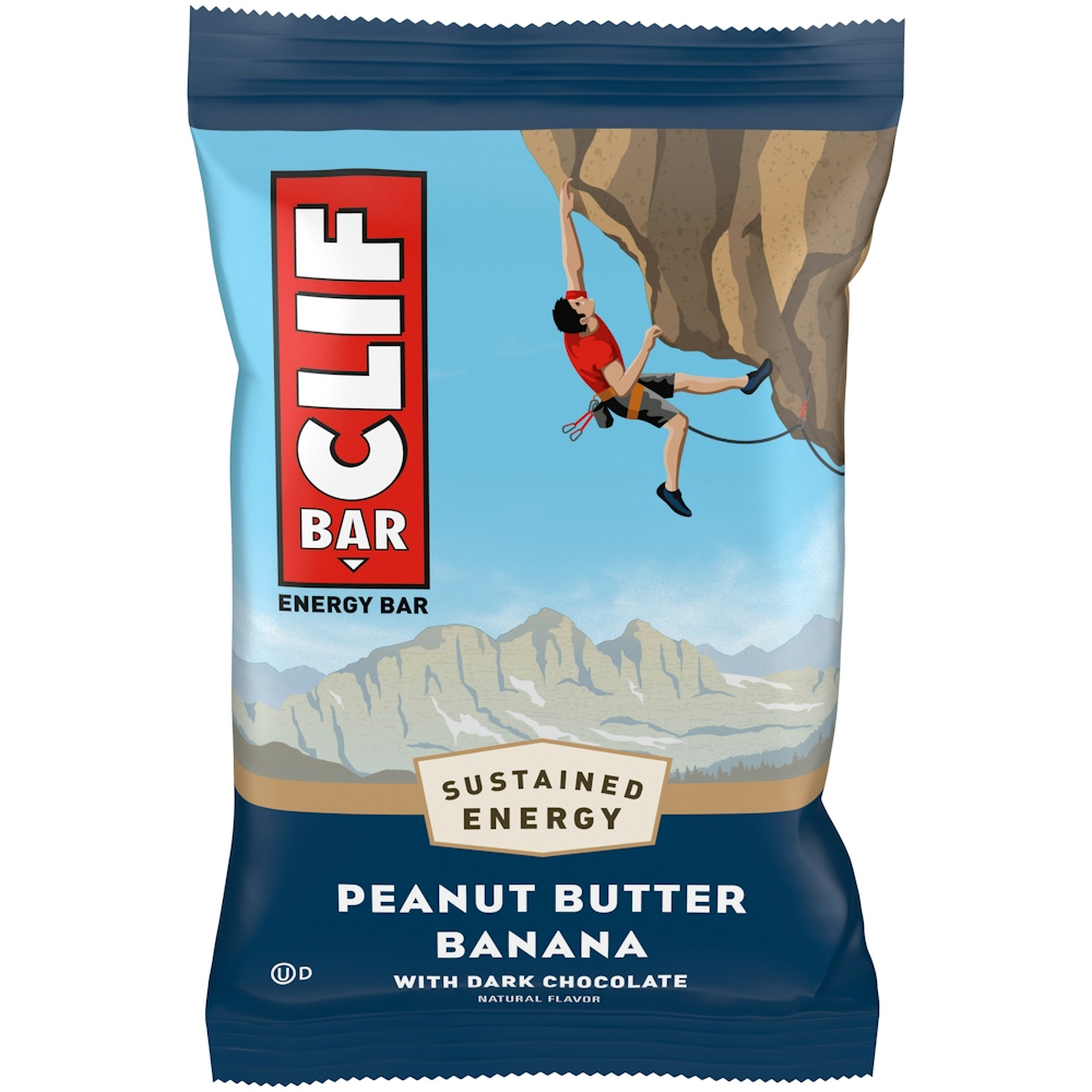 Clif Peanut Butter Banana Dark Chocolate Energy Bar
