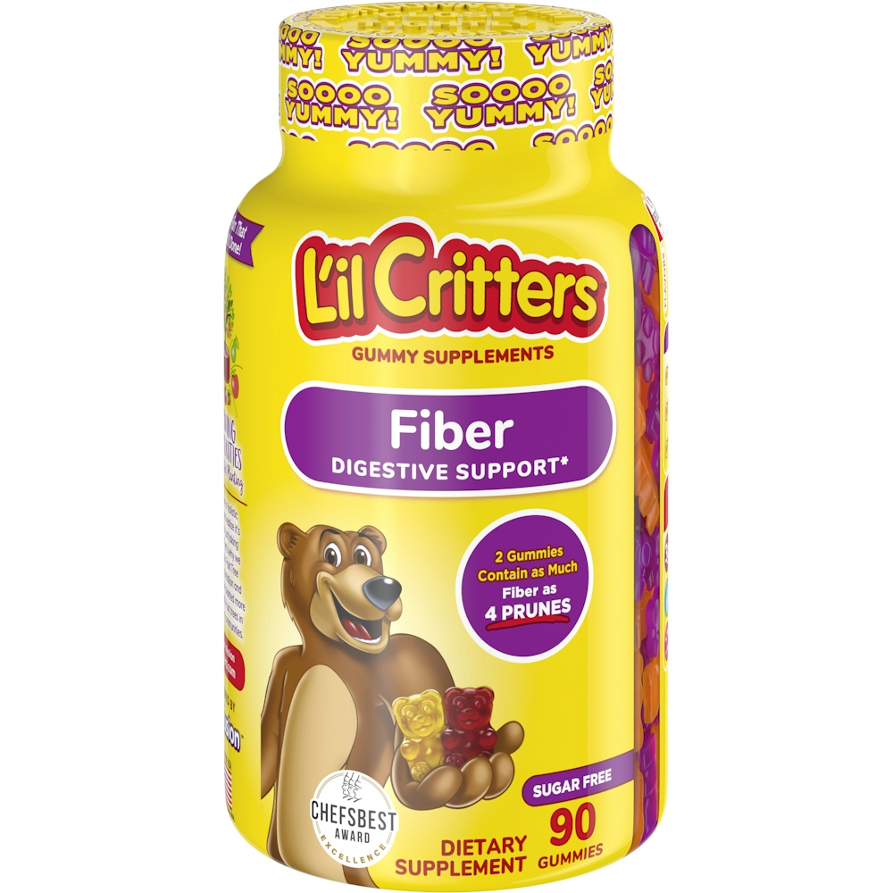 L'il Critters Kids Fiber Gummy Bears Supplement