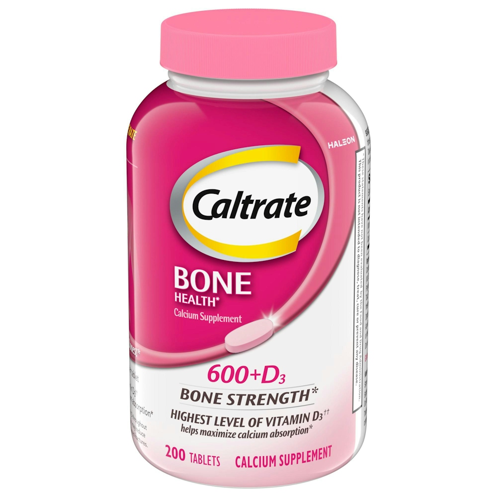 Caltrate 600+D3 Calcium And Vitamin D Supplement Tablets