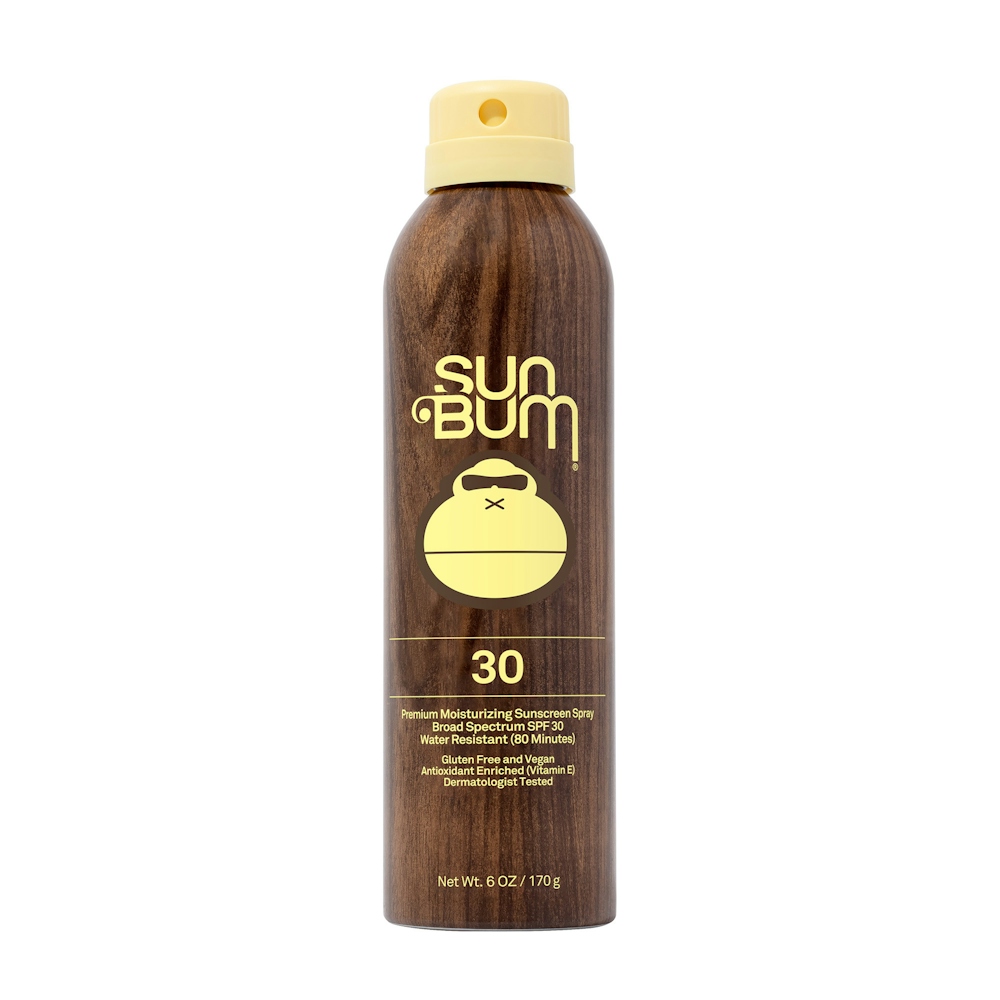 Sun Bum Broad Spectrum Premium Moisturizing Sunscreen Spray, SPF 30, 6 Oz