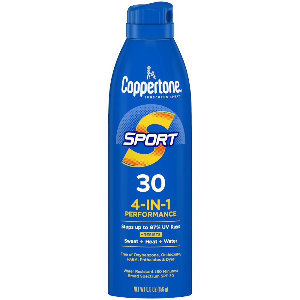 Coppertone Sport C Spray Spf30 5.5 Oz Aero