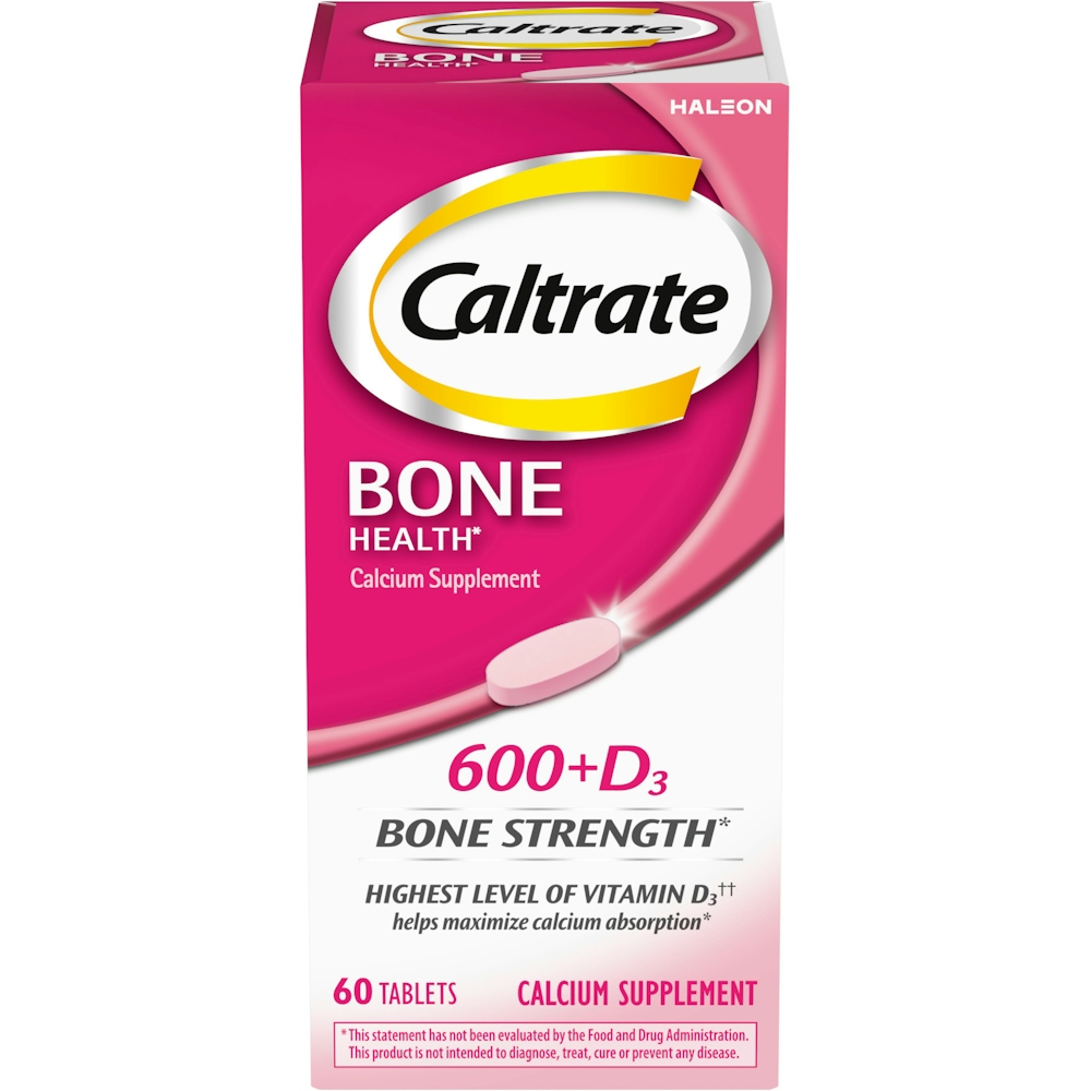 Caltrate Calcium And Vitamin D Supplement Tablets