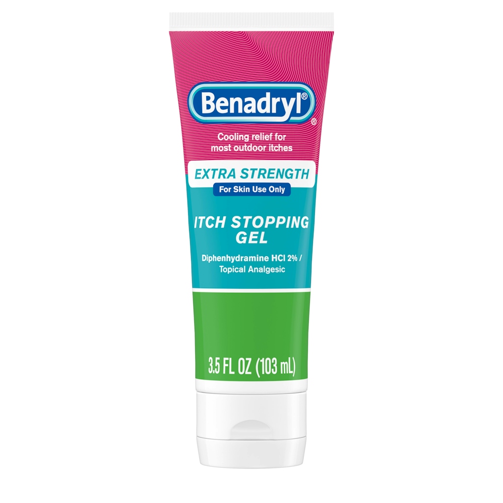 Benadryl Extra Strength Itch Stopping Gel - 3.5 Fl Oz