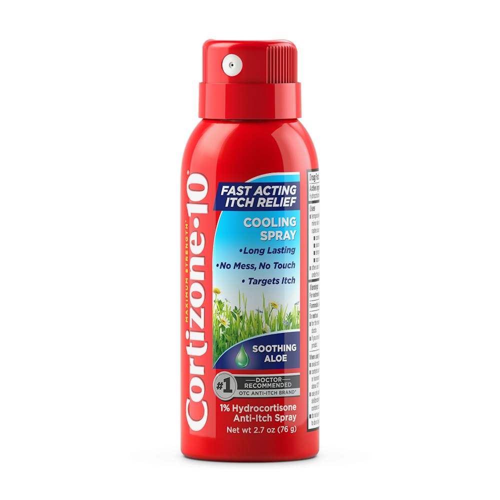 Cortizone 10 Soothing Aloe Cooling Spray 2.7 Oz