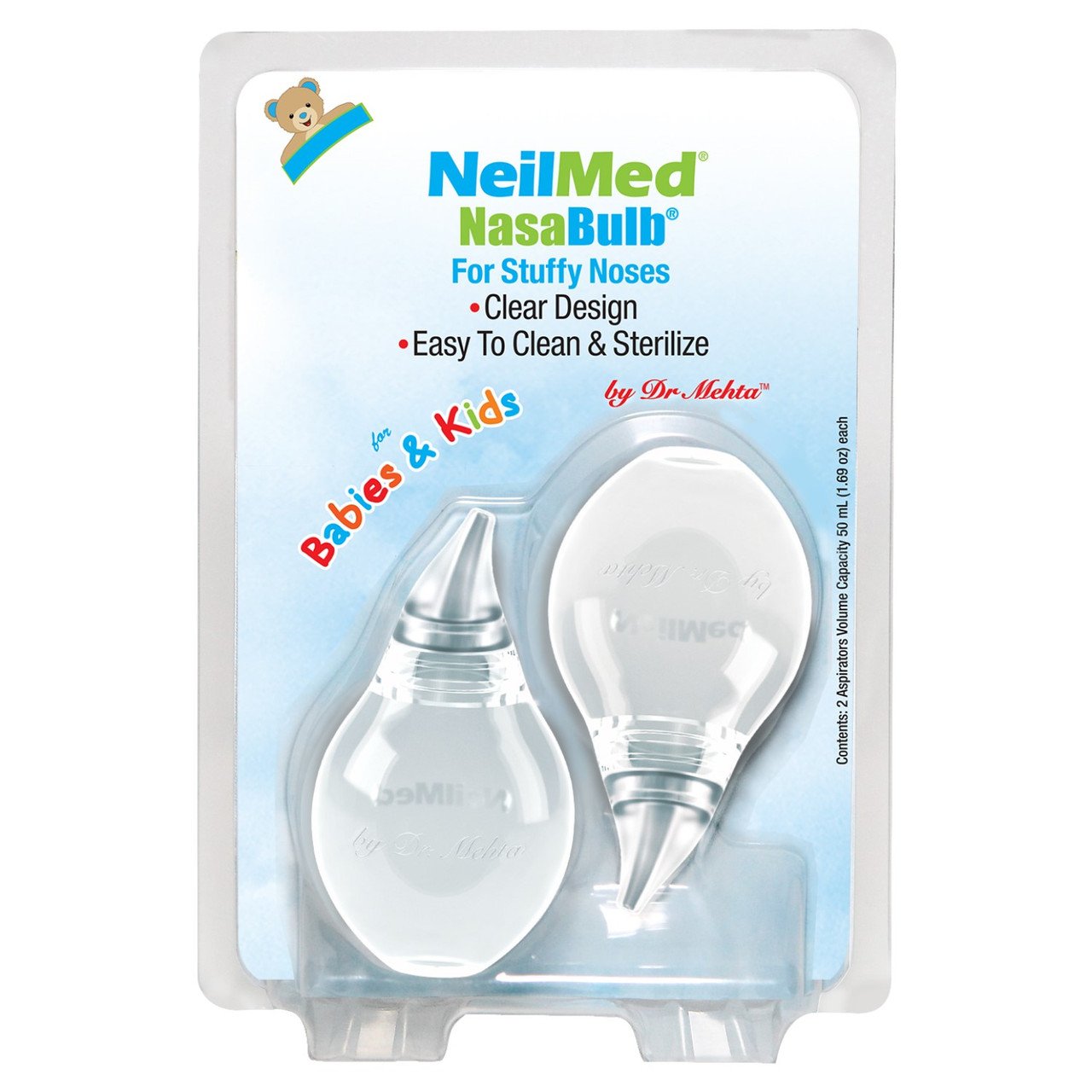 NeilMed Nasabulb Babies & Kids Nasal Aspirator