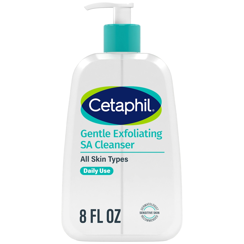 Cetaphil Gentle Exfoliating SA Cleanser, 8 Fl Oz