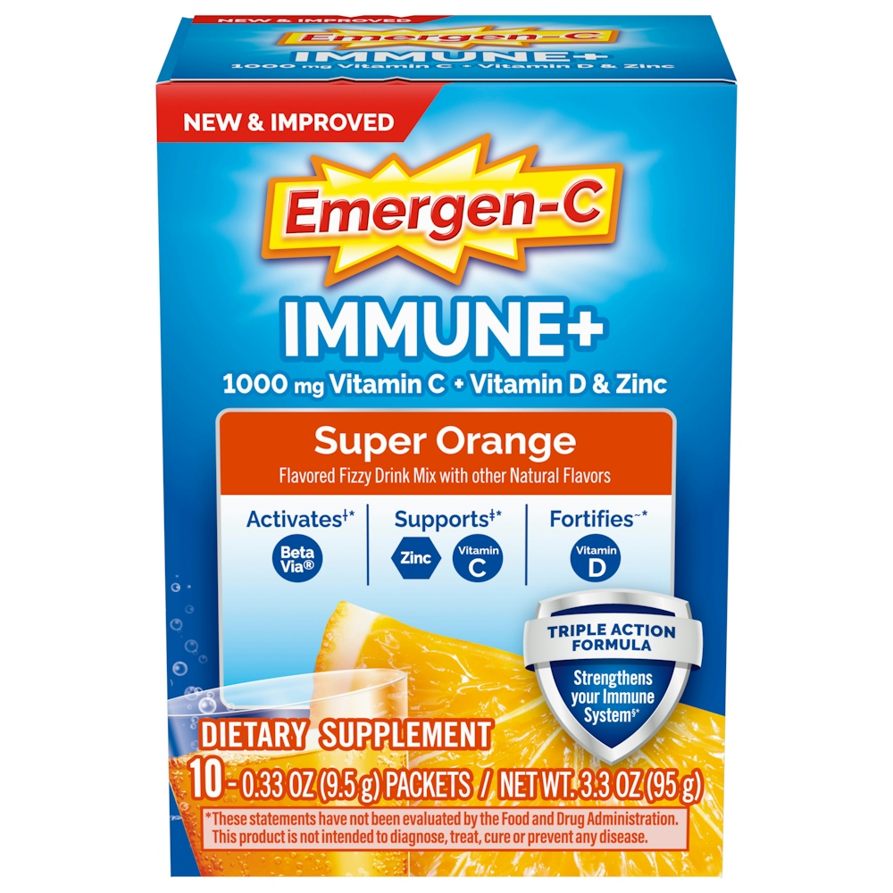 Emergen-C Super Orange 1000 Mg Immune
