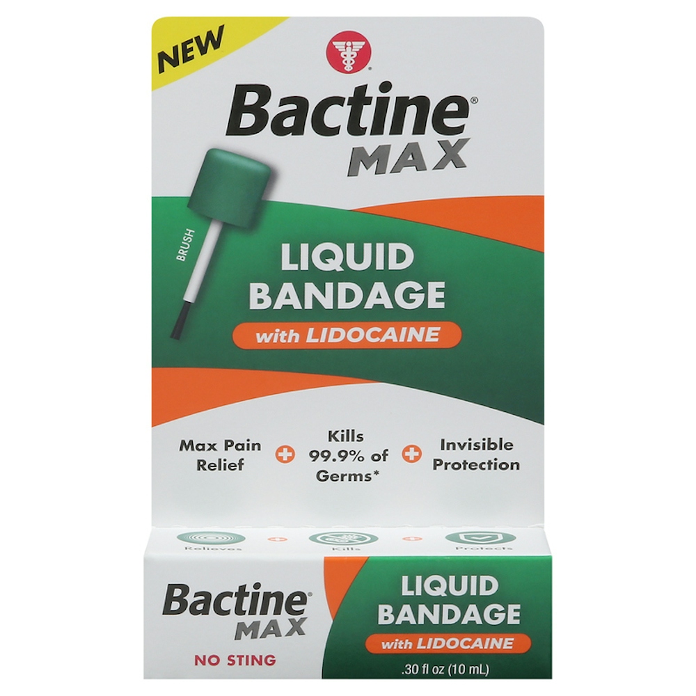 Bactine Max Liquid Bandage With Lidocaine, .30 Fl Oz
