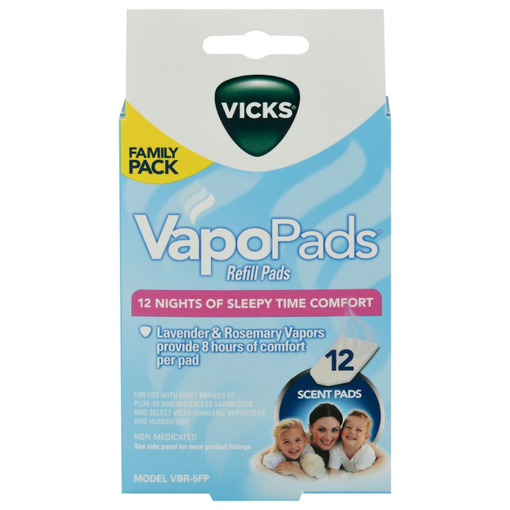 Vicks Refill Vapopads Lavender & Rosemary Family Pack - 12ct
