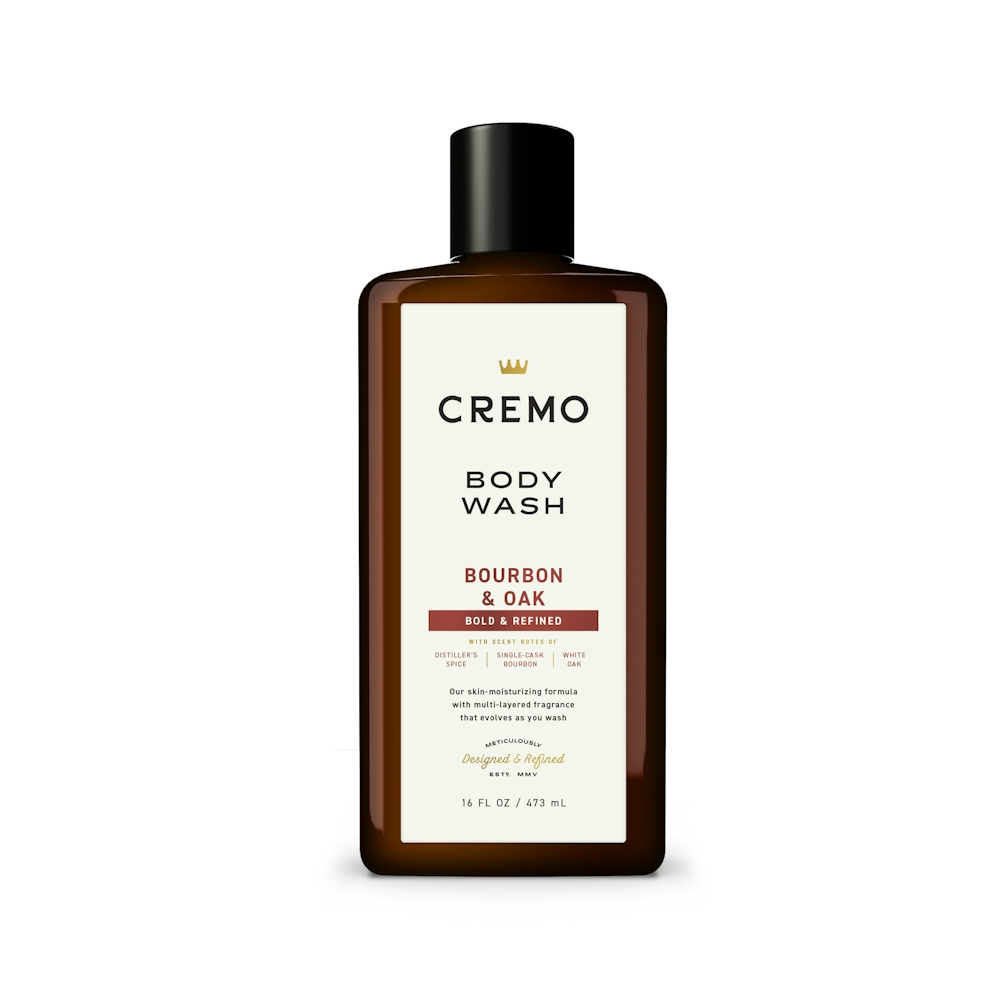 Cremo Body Wash - Bourbon And Oak - 16 Fl Oz
