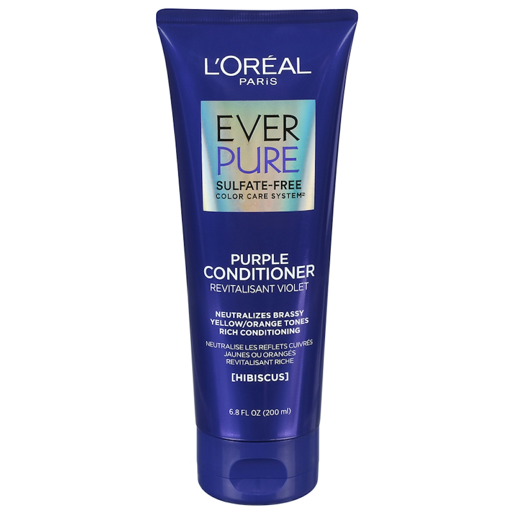 EverPure L'Oreal Paris Sulfate Free Purple Conditioner For Colored Hair, 6.8 Fl. Oz