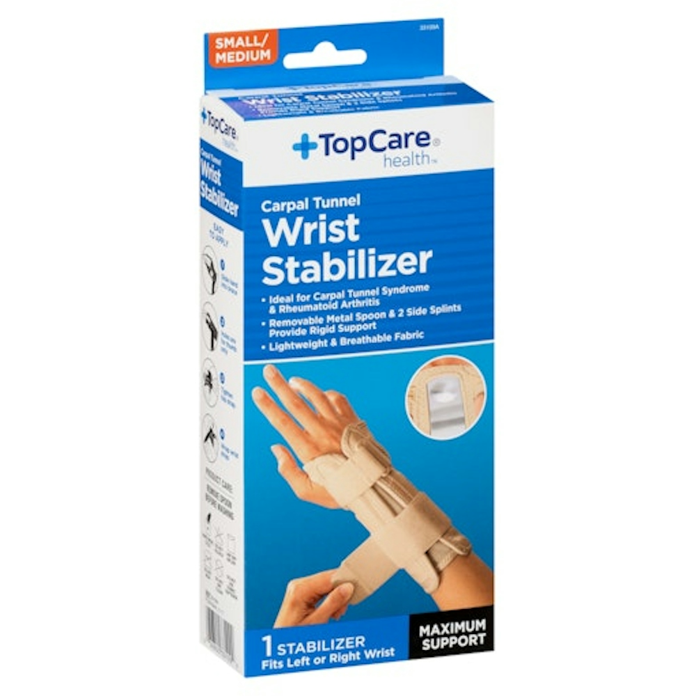 TopCare Health Carpal Tunnel Wrist Stabilizer Small/Medium 1 ct