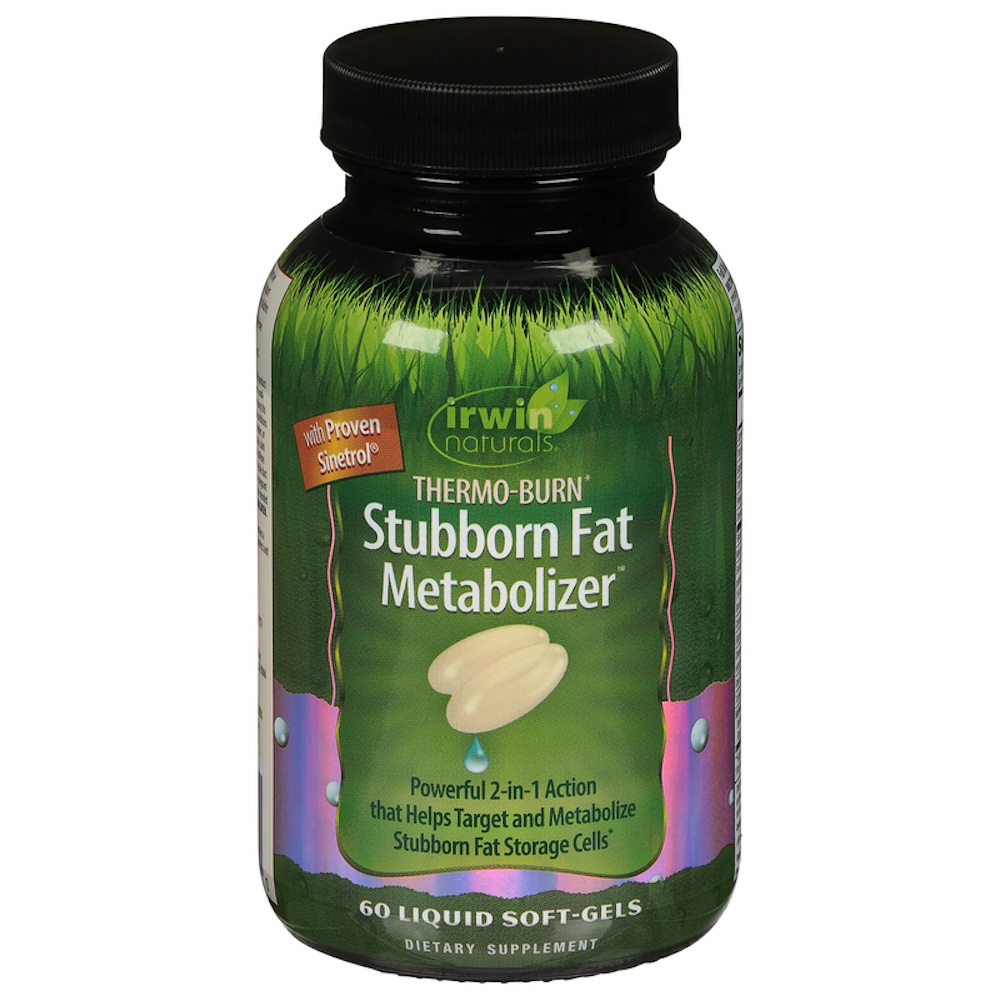 Irwin Naturals Thermo Burn Stubborn Fat Metabolizer 60 Liquid Softgel
