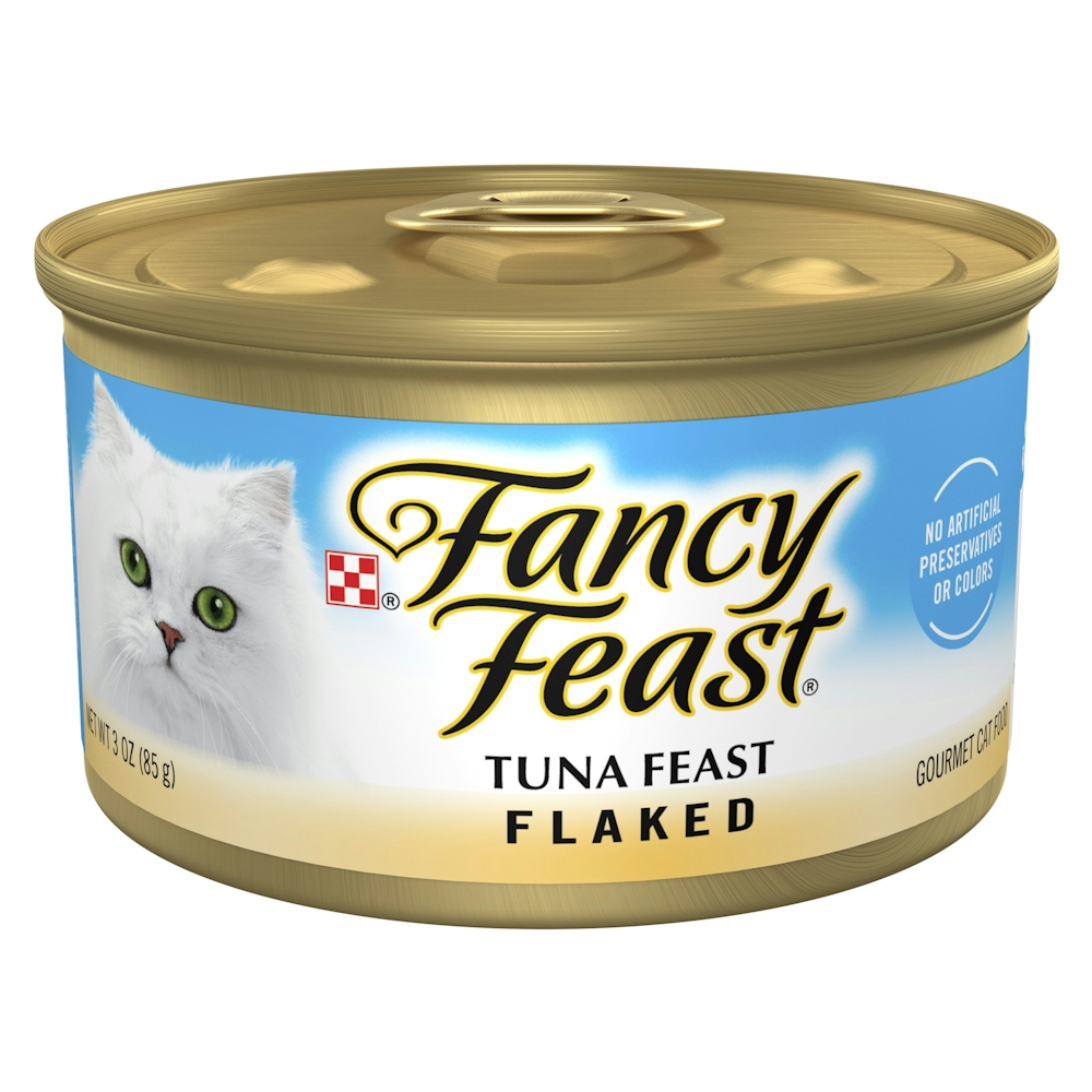 Fancy Feast Flaked Tuna Gourmet Wet Cat Food, 3 Ounce Can