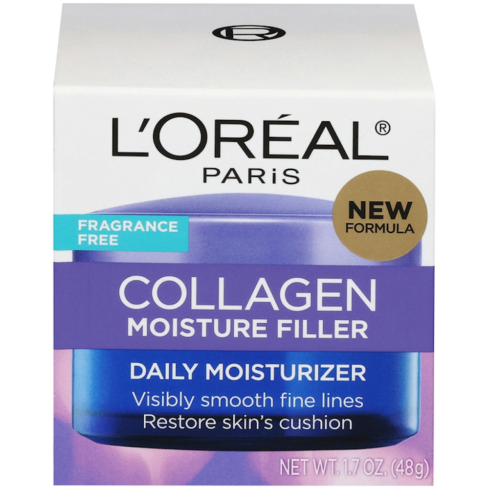 L'Oreal Daily Moisturizer, Collagen Moisture Filler, Fragrance Free