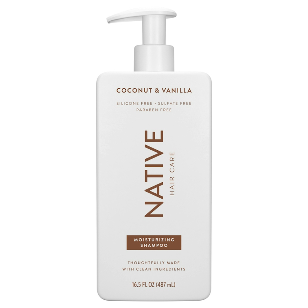 Native Shampoo, Moisturizing, Coconut & Vanilla 16.5 Fl Oz
