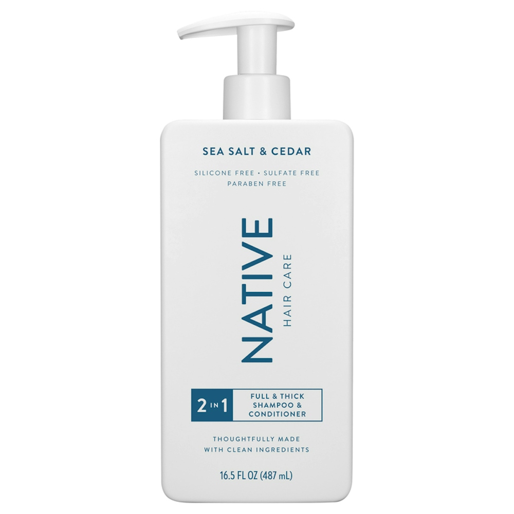 Native Sea Salt & Cedar 2-in-1 Shampoo And Conditioner - 16.5oz