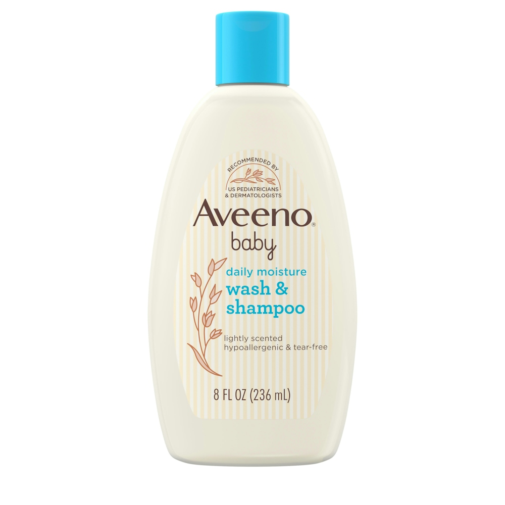 Aveeno Baby Daily Moisture Body Wash & Shampoo Oat Extract 8 fl oz