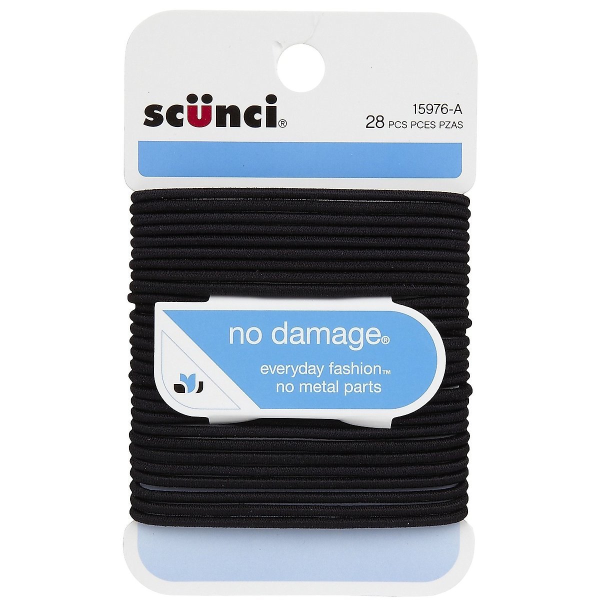 Scunci No Damage Gentle Hold Elastics