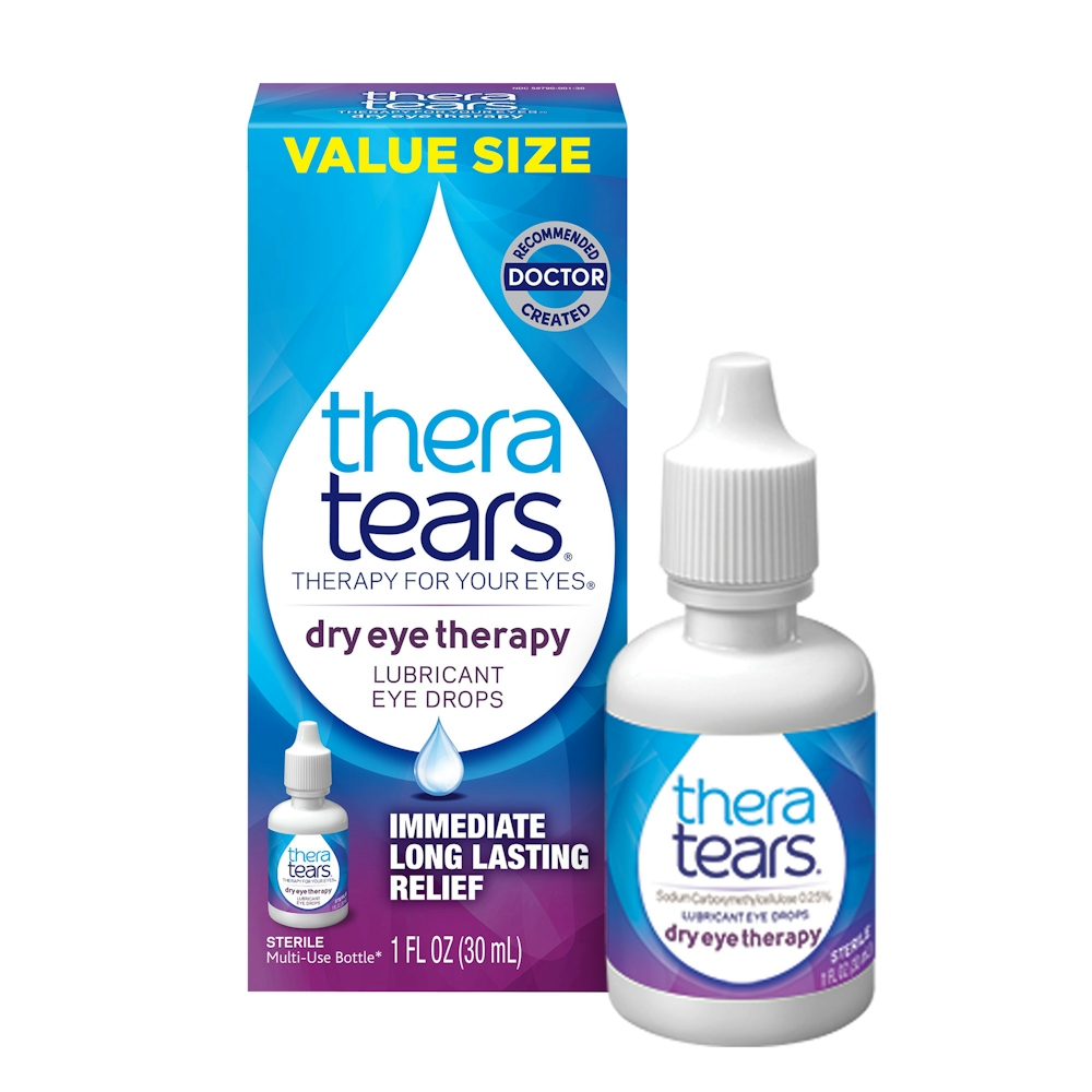 TheraTears Value Size Sterile Lubricant Eye Drops 1 Fl Oz