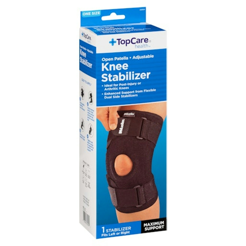 TopCare Health Maximum Support Open Patella Knee Stabilizer One Size 1 ct