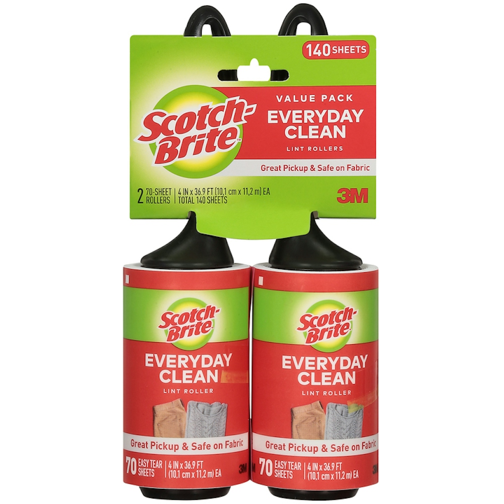Scotch-Brite Lint Roller, Everyday Clean, Value Pack