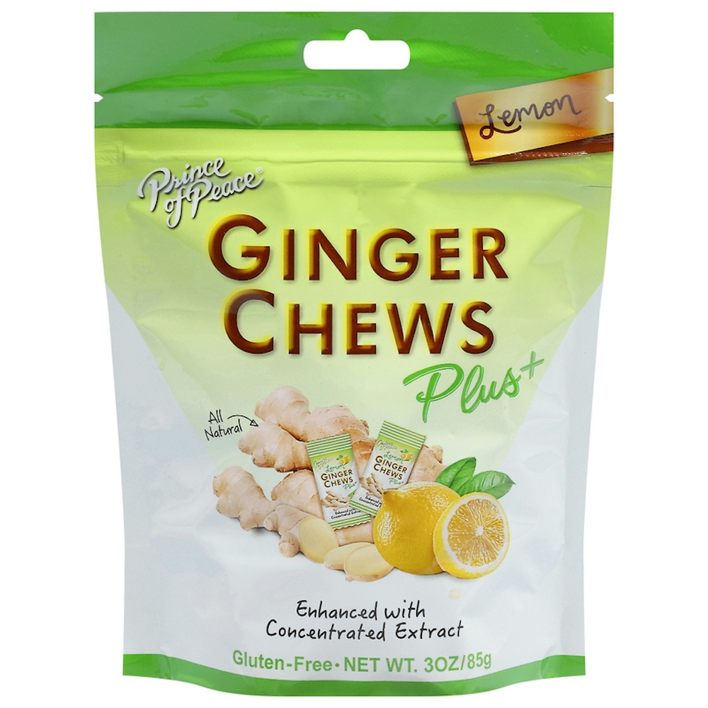 Prince Of Peace Ginger Chews Plus - Lemon