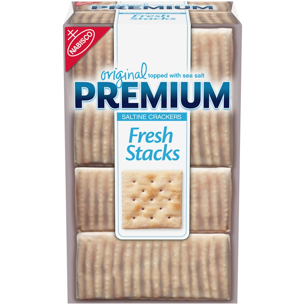 Premium Original Saltine Crackers - Fresh Stacks - 13.6oz