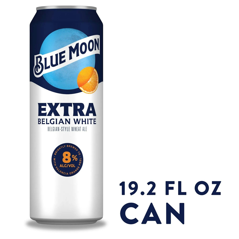 Blue Moon Extra Belgian White 19.2oz Can