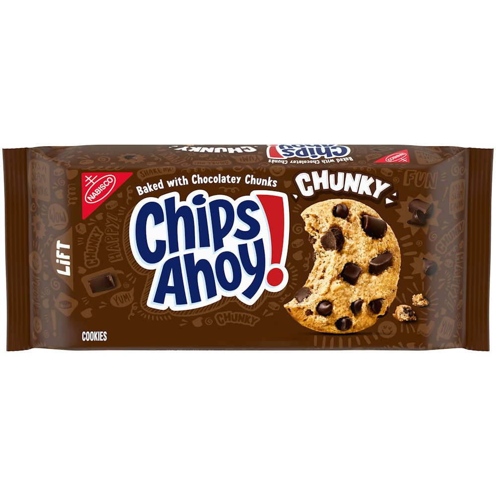 Chips Ahoy! Nabisco Chunky Chocolate Chip Real Chunk Cookies - 11.75 Ounce