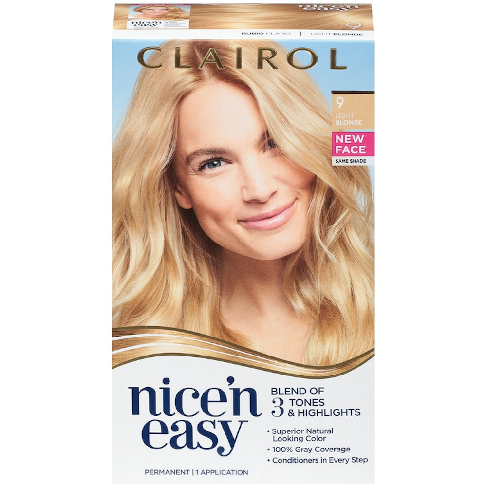 Nice’n Easy Clairol Nice 'n Permanent Hair Color 9 Light Blonde