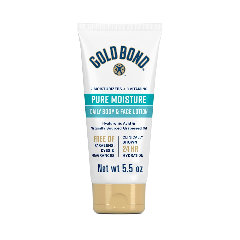 Gold Bond Pure Moisture Daily Body & Face Lotion 5.5 Oz