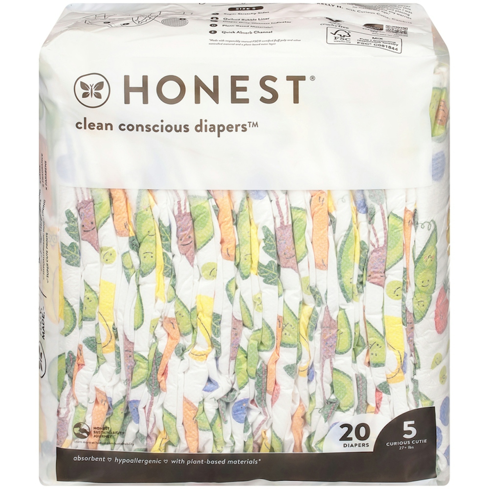 Honest The Company - Diapers Size 5 - Pandas