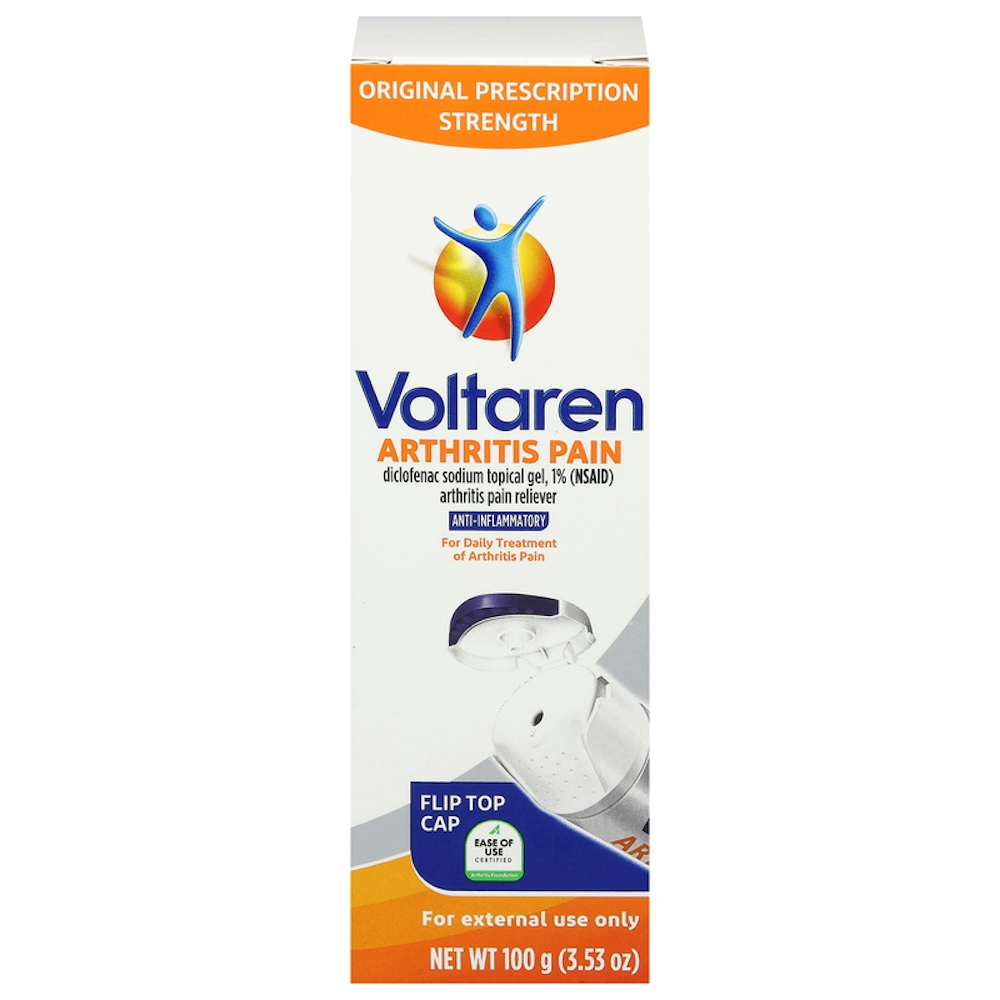 Voltaren Diclofenac Sodium Topical Arthritis Pain Relief Gel Tube
