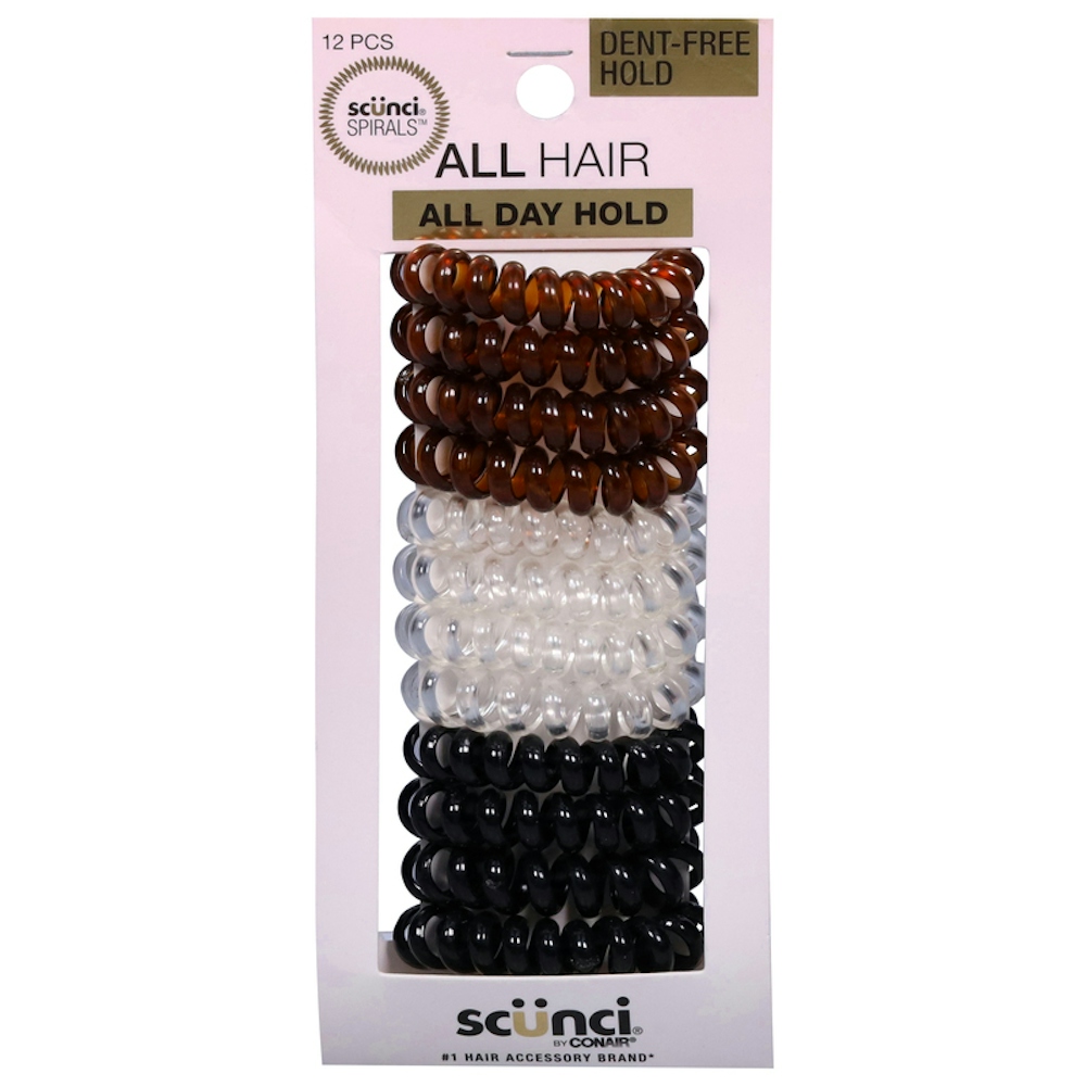 Scunci Dent Free Hold Spirals