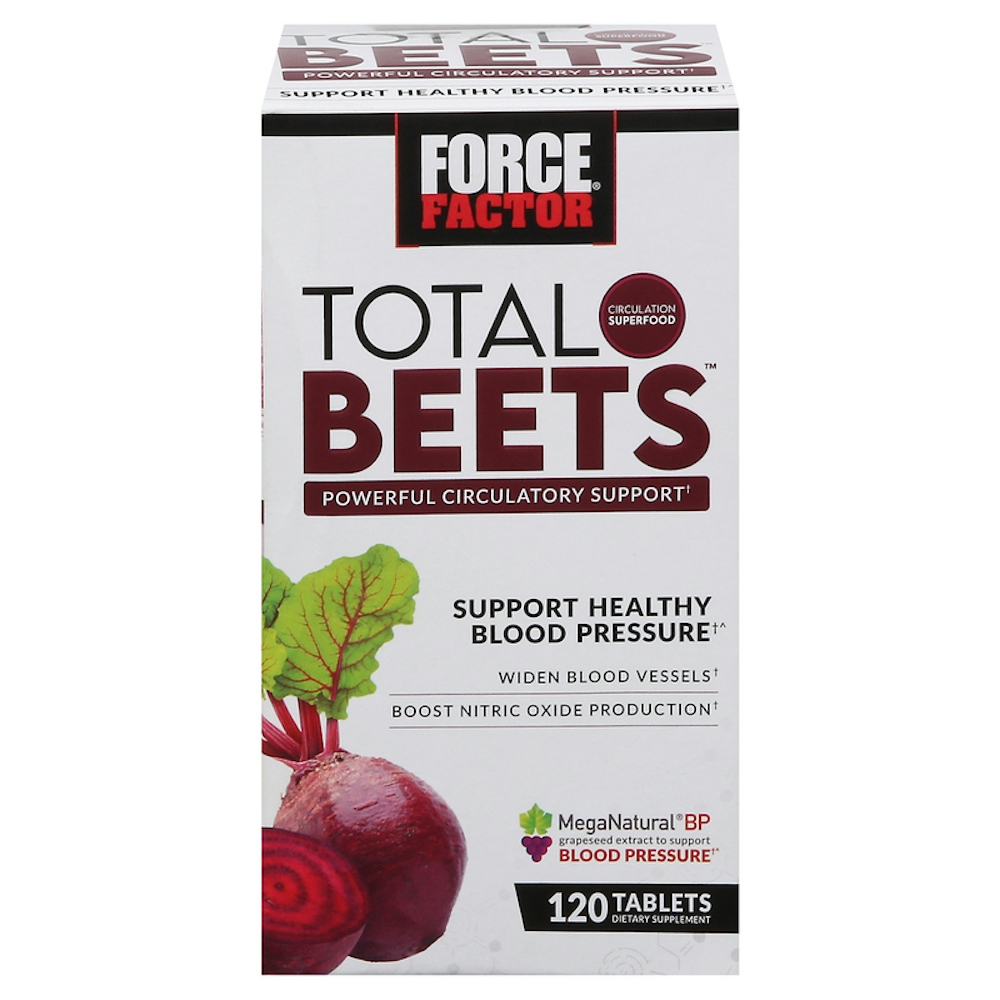 Force Factor Total Beets, Powerful Circulation Support, 120 Tablets