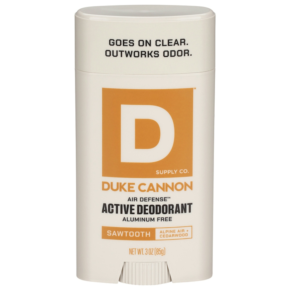 Duke Cannon Supply Co. Deodorant, Active, Sawtooth/Alpine Air + Cedarwood