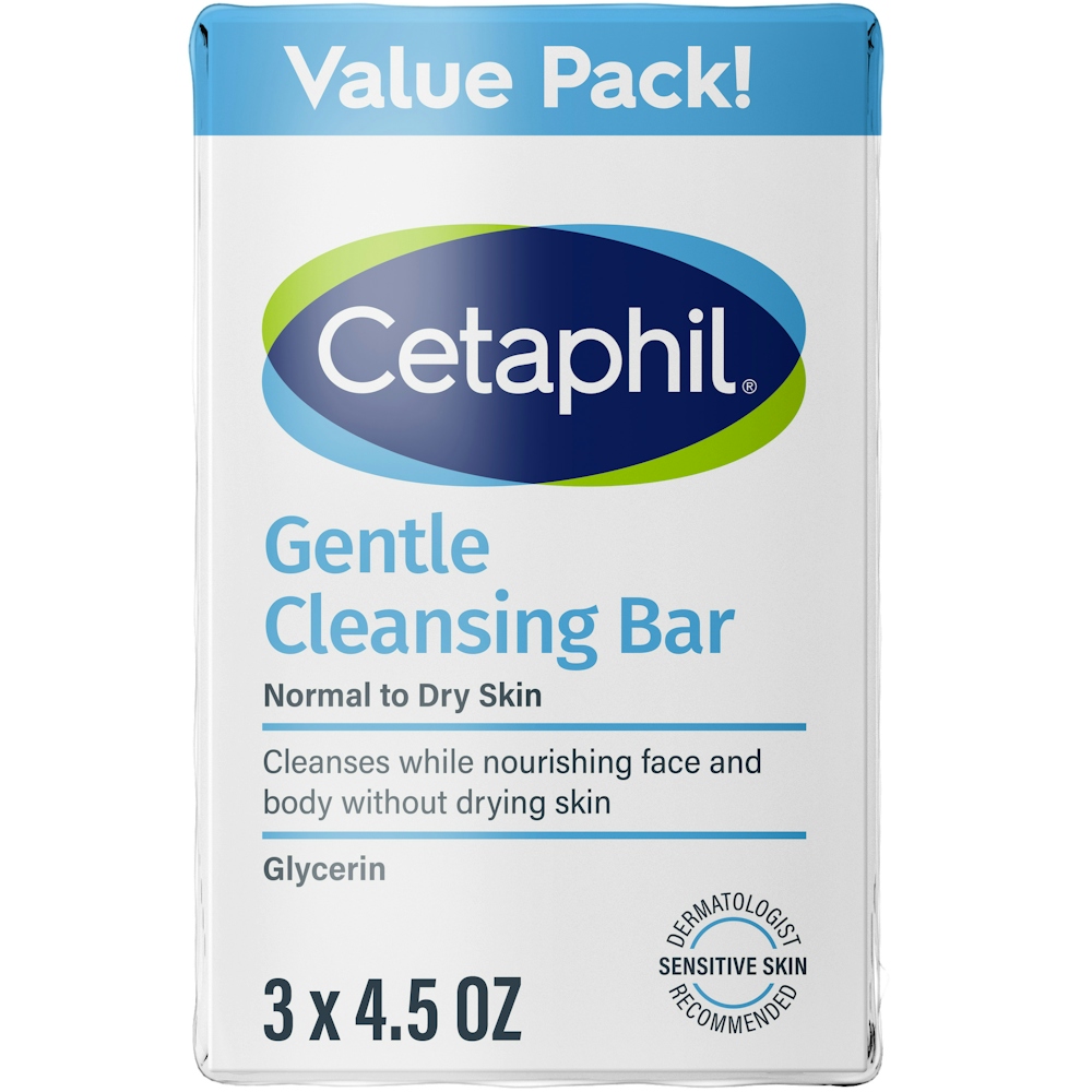 Cetaphil Gentle Cleansing Bar Value Pack
