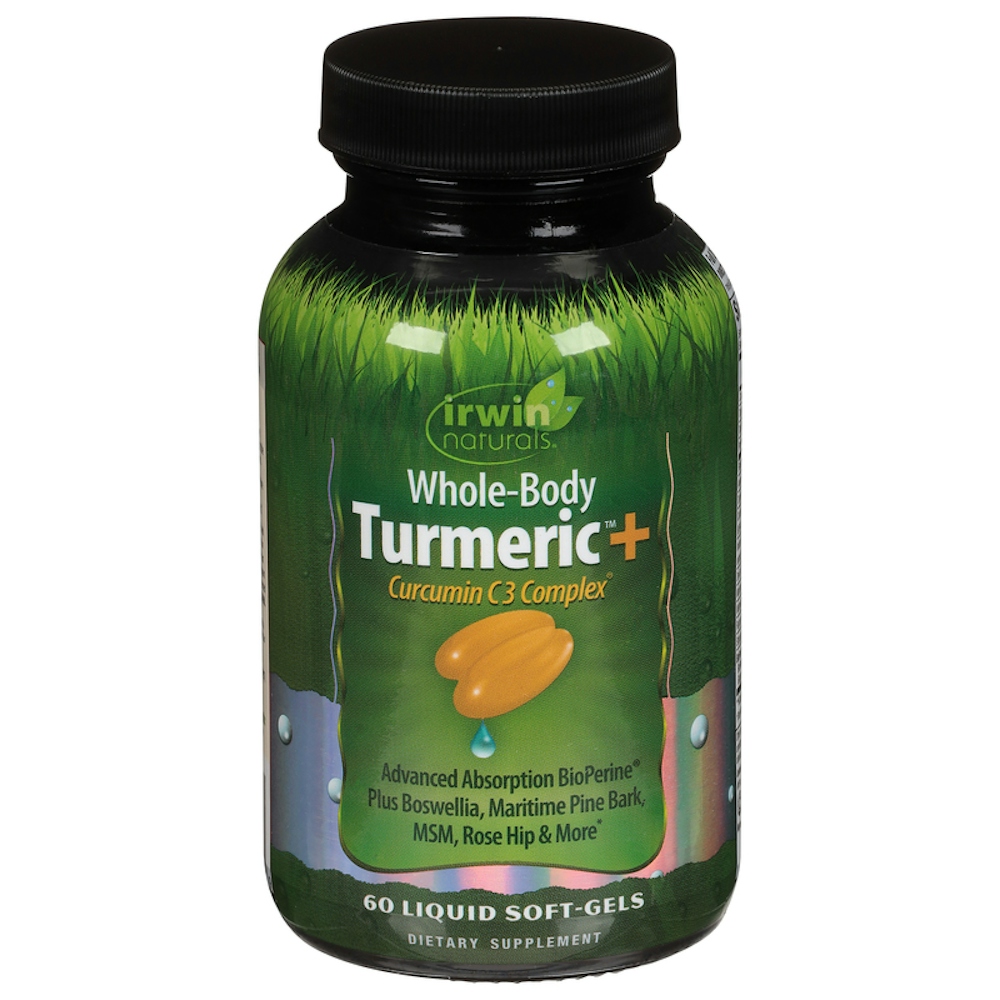 Irwin Naturals Whole-Body Turmeric Extra, 60 Liquid Soft-Gels