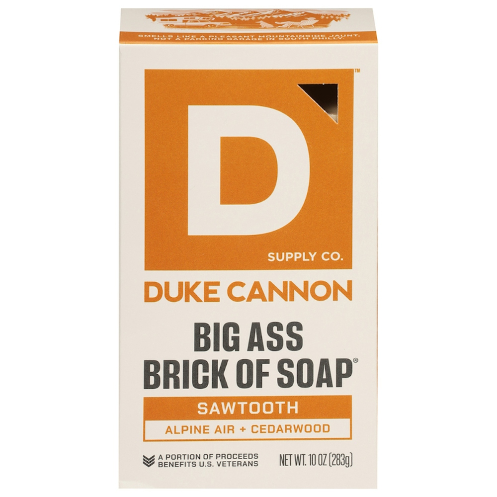 Duke Cannon Big Ass Brick Of Soap, Sawtooth, 10 Oz. Bar