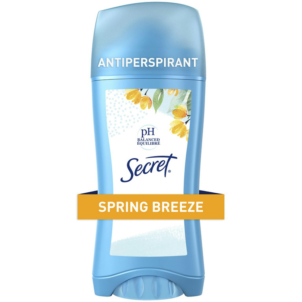 Secret Invisible Solid Antiperspirant Deodorant Spring Breeze 2.6oz